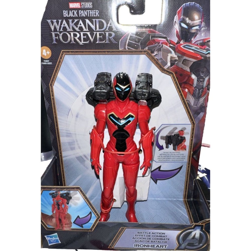Marvel Legends Series Black Panther Wakanda Forever Ironheart 6" Action Figure